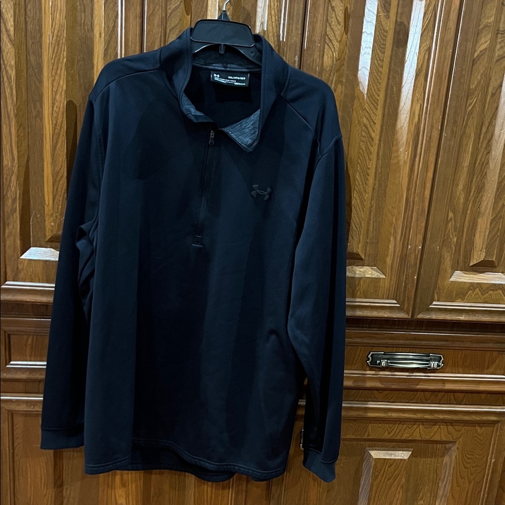 Under Armour Men's Black Quarter-Zip Pullover
